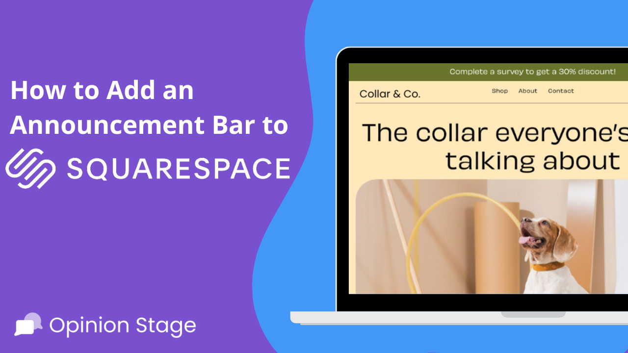 Squarespace Announcement Bar: How to Add, Style, & More